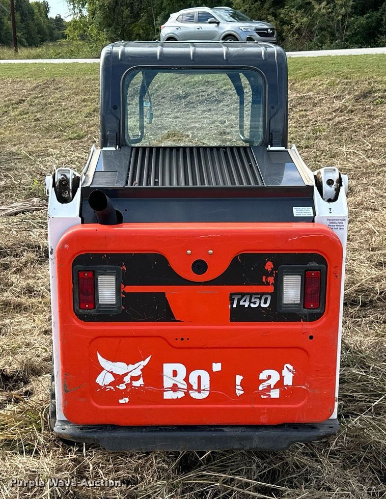 image for item KT9288 2020 Bobcat T450 tracked skid steer loader