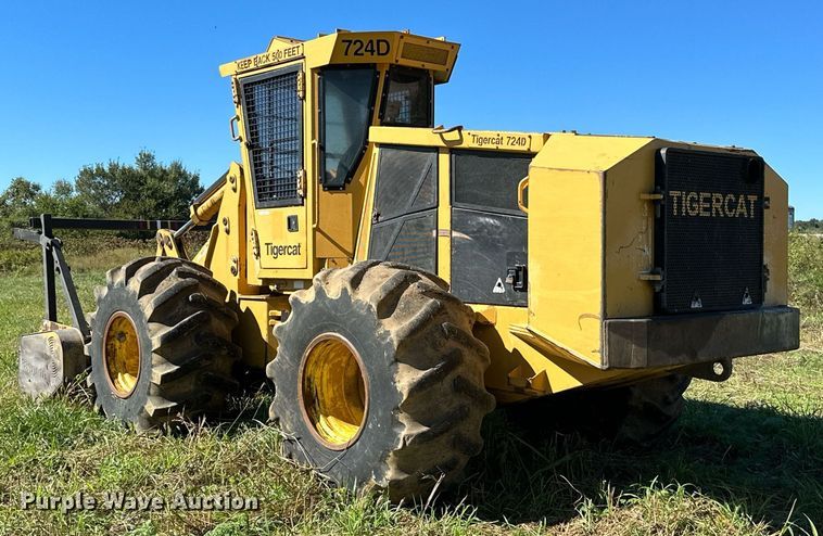 image for item KT9297 2003 Tigercat M724D  mulcher