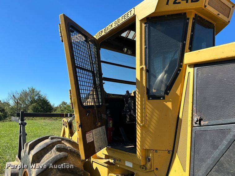 image for item KT9297 2003 Tigercat M724D  mulcher