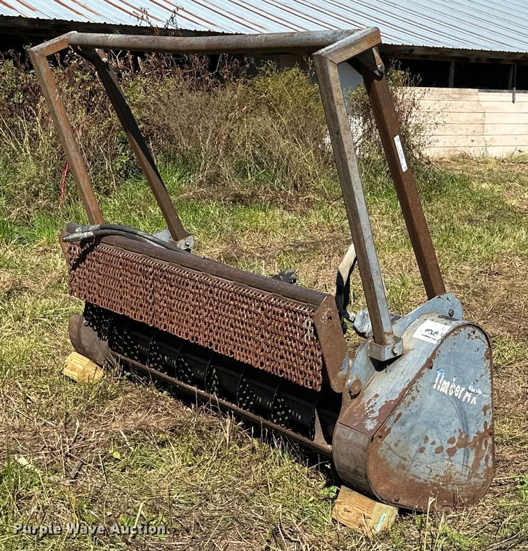 Timber Ax 73AXH6 skid steer mulcher in Neosho, MO Item KT9298 sold Purple Wave