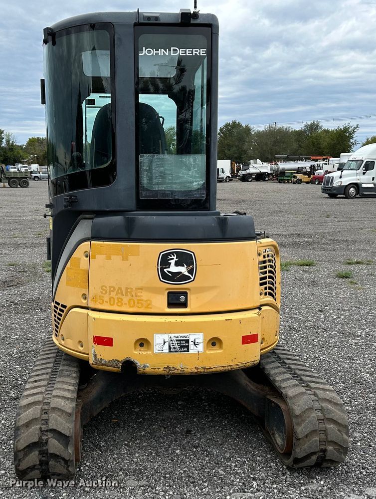 image for item KW9015 2014 John Deere 35D  mini excavator