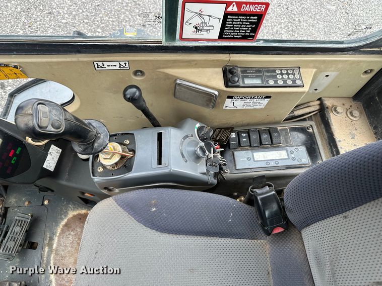 image for item KW9015 2014 John Deere 35D  mini excavator