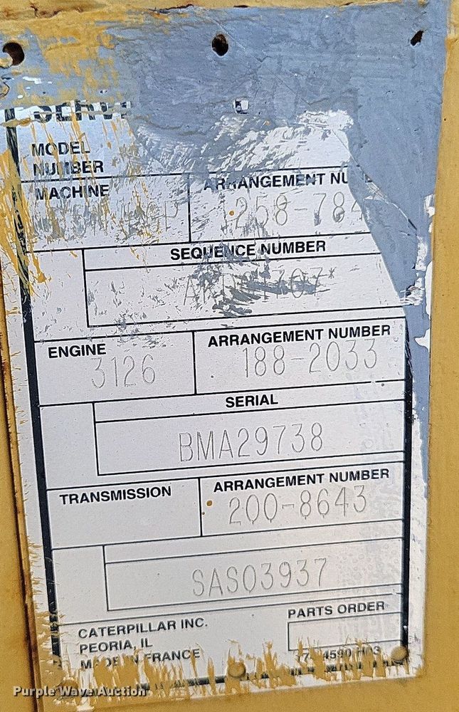 image for item LS9657 2006 Caterpillar D5N  dozer