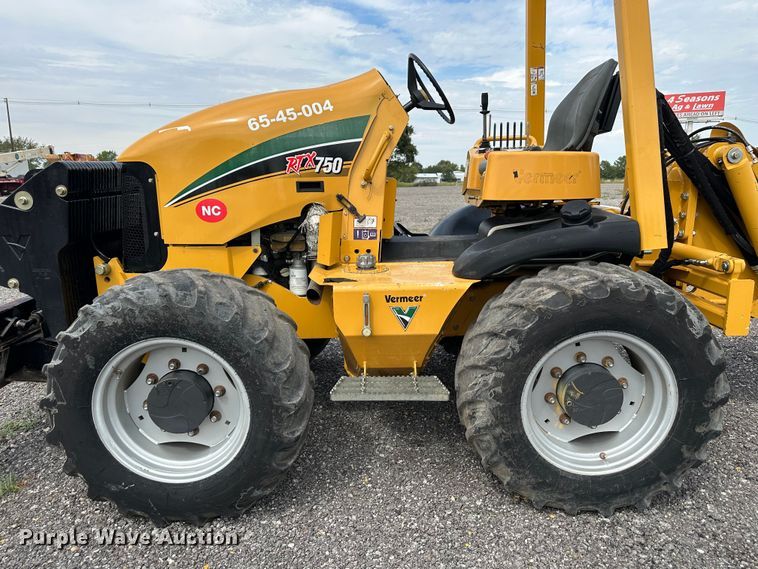 image for item LV9064 2015 Vermeer RTX 750  trencher