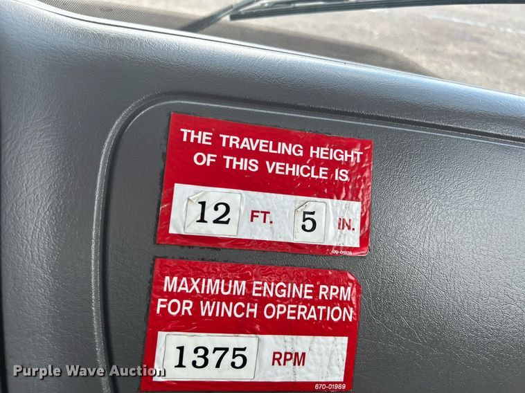 image for item LV9094 2012 Freightliner M2 Business Class  digger derrick truck