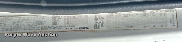 image for item LV9094 2012 Freightliner M2 Business Class  digger derrick truck