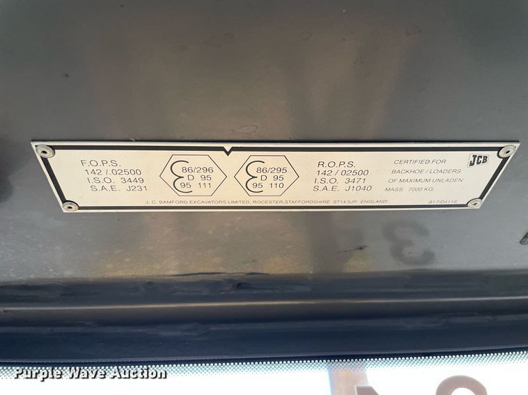 image for item LV9953 1996 JCB 210SU  landscape tractor