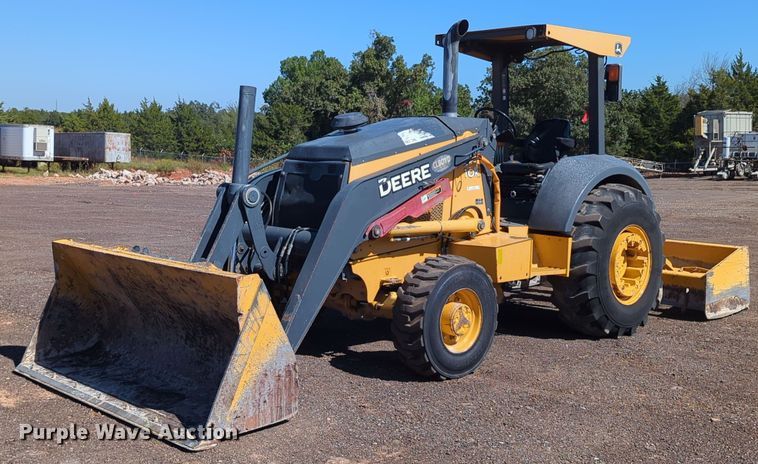 image for item LY9442 2014 John Deere 210K  landscape tractor