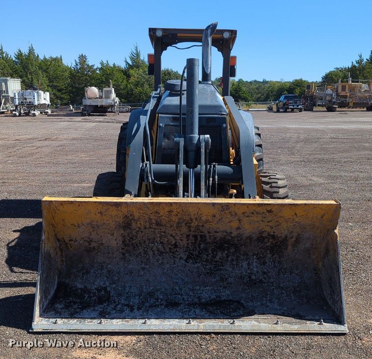 image for item LY9442 2014 John Deere 210K  landscape tractor