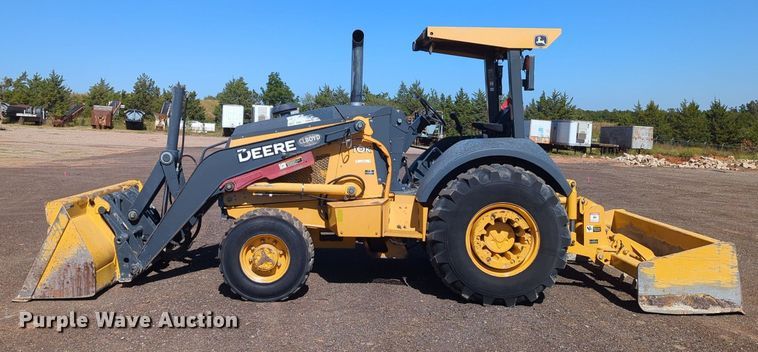 image for item LY9442 2014 John Deere 210K  landscape tractor