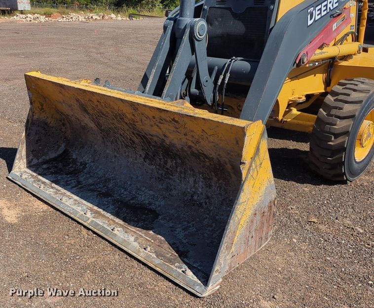 image for item LY9442 2014 John Deere 210K  landscape tractor