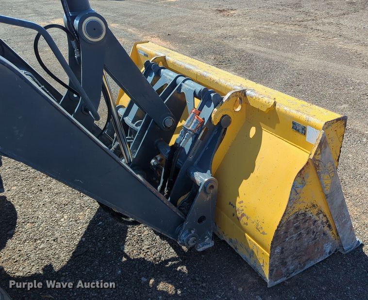 image for item LY9442 2014 John Deere 210K  landscape tractor