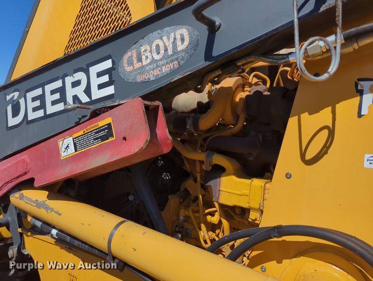 image for item LY9442 2014 John Deere 210K  landscape tractor