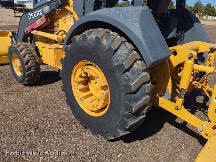 image for item LY9442 2014 John Deere 210K  landscape tractor