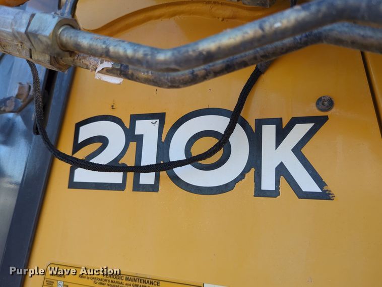 image for item LY9442 2014 John Deere 210K  landscape tractor