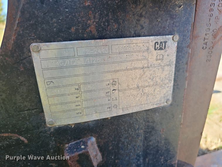 image for item MH9424 Caterpillar H64020014  wheel loader forks