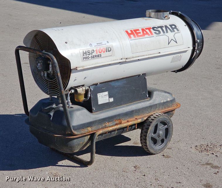image for item MH9487 Heat Star HSP100ID Pro-series  shop heater