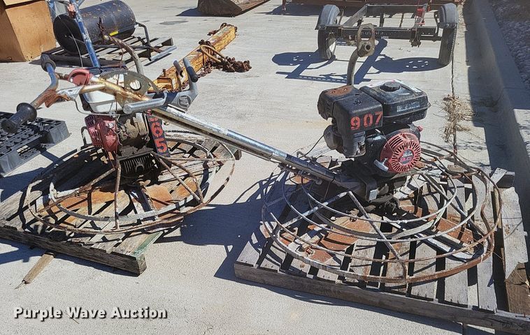 image for item MI9800 (3) concrete trowels