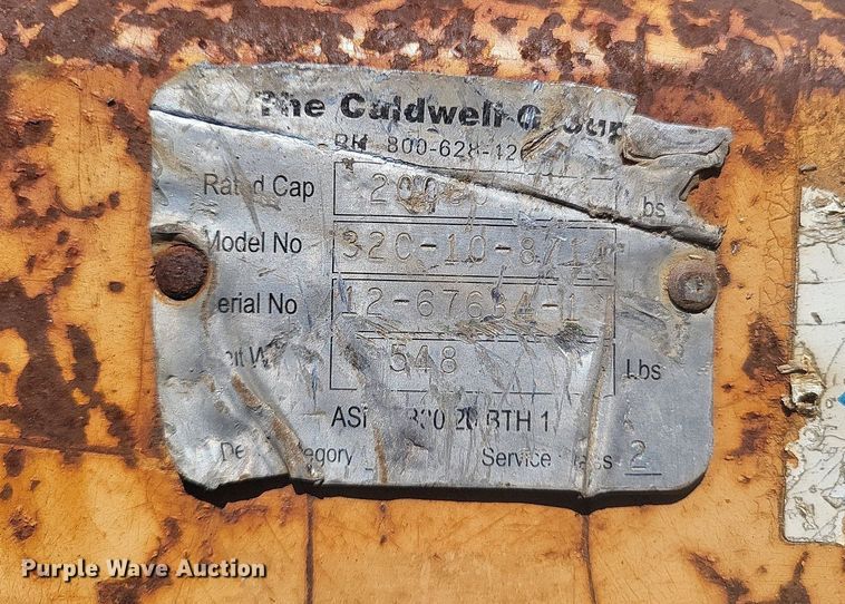 image for item MI9802 Caldwell 32C-10-8714  spanner bar