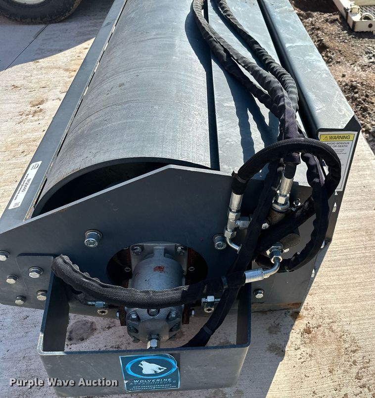 image for item MQ9440 Wolverine  60" W skid steer vibratory roller