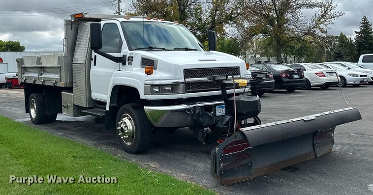 image for item MQ9477 2008 Chevrolet C5500  dump truck
