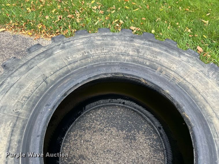 image for item MQ9479 (4) Bridgestone V-Steel Ultra Traction 20.5R25 tires