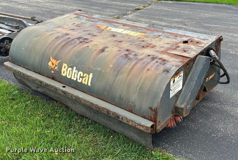 image for item MQ9482 Bobcat  skid steer sweeper