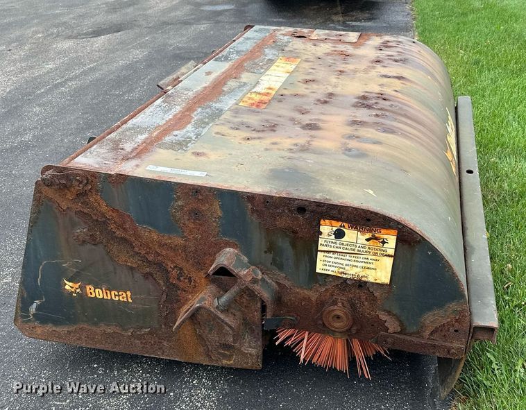 image for item MQ9482 Bobcat  skid steer sweeper