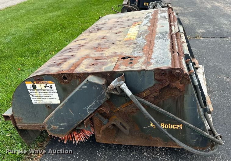 image for item MQ9482 Bobcat  skid steer sweeper