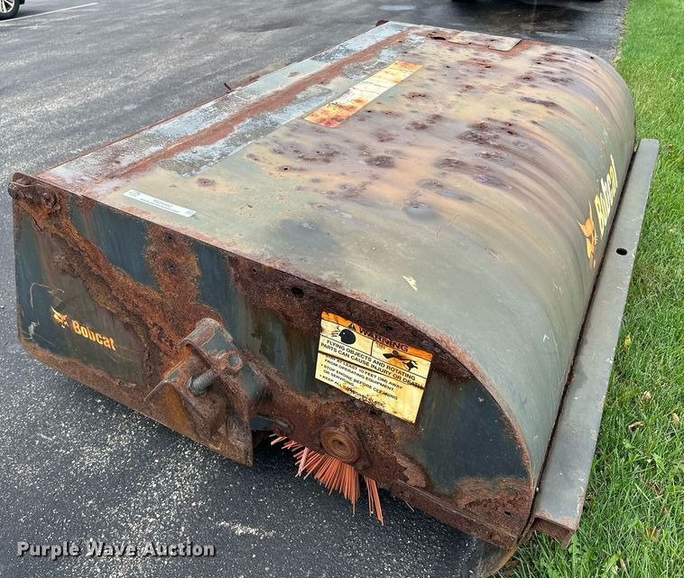 image for item MQ9482 Bobcat  skid steer sweeper