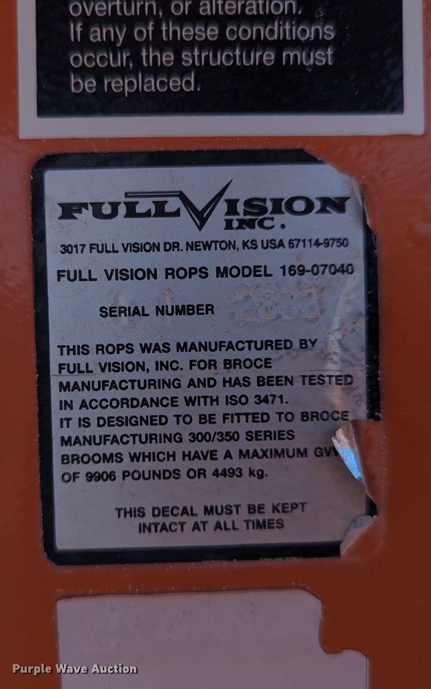 image for item MX9462 Broce RJ350  broom