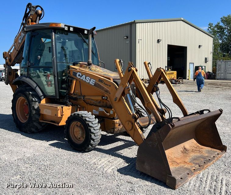image for item NA9243 2010 Case 580 Super N  backhoe