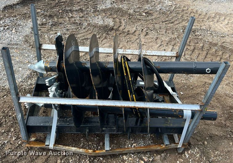 image for item NA9269 JCT Attachments  skid steer auger