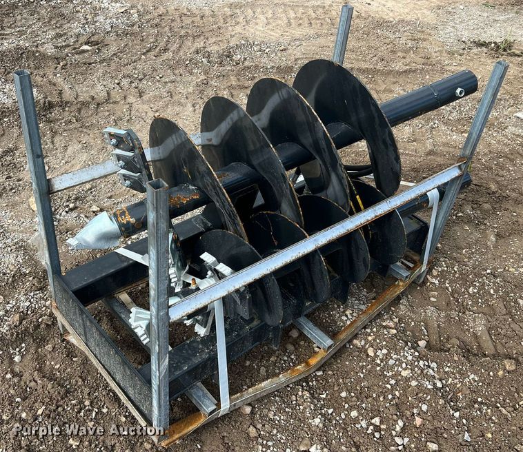 image for item NA9269 JCT Attachments  skid steer auger