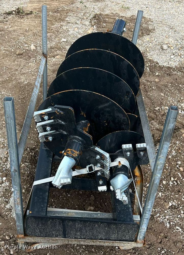 image for item NA9269 JCT Attachments  skid steer auger