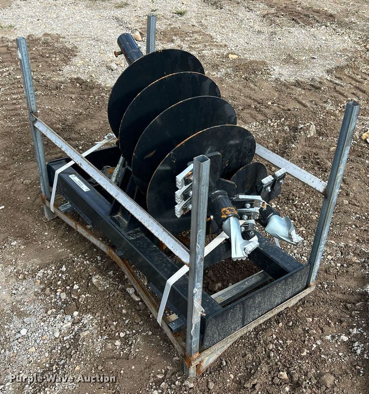 image for item NA9269 JCT Attachments  skid steer auger