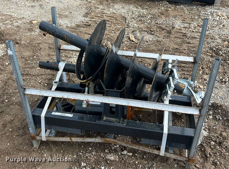 image for item NA9269 JCT Attachments  skid steer auger