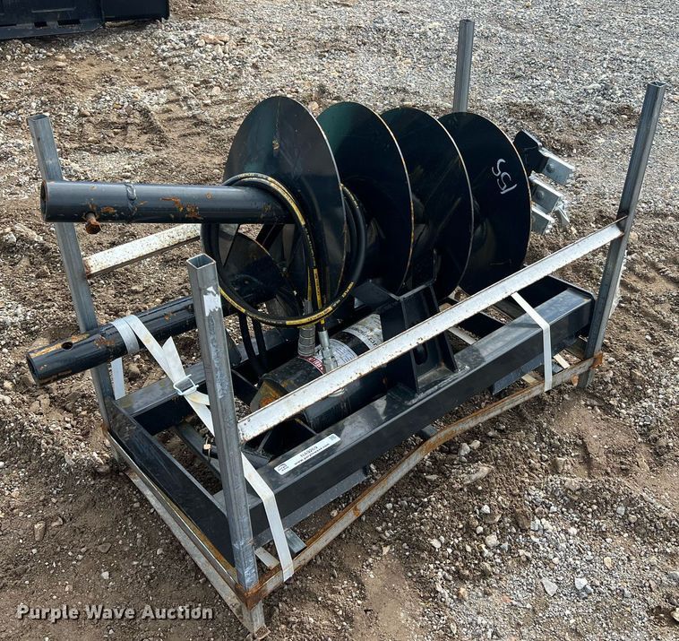 image for item NA9269 JCT Attachments  skid steer auger
