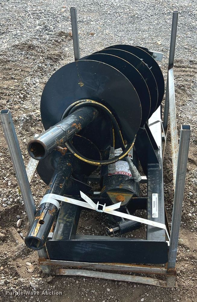 image for item NA9269 JCT Attachments  skid steer auger