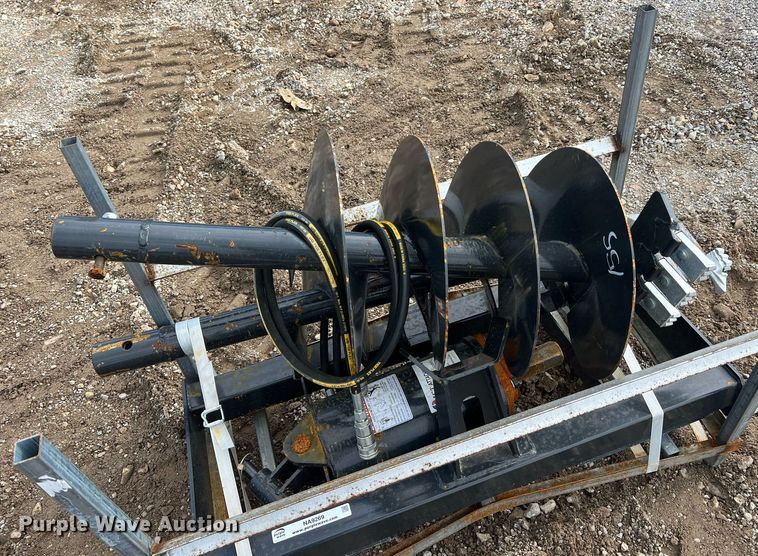 image for item NA9269 JCT Attachments  skid steer auger