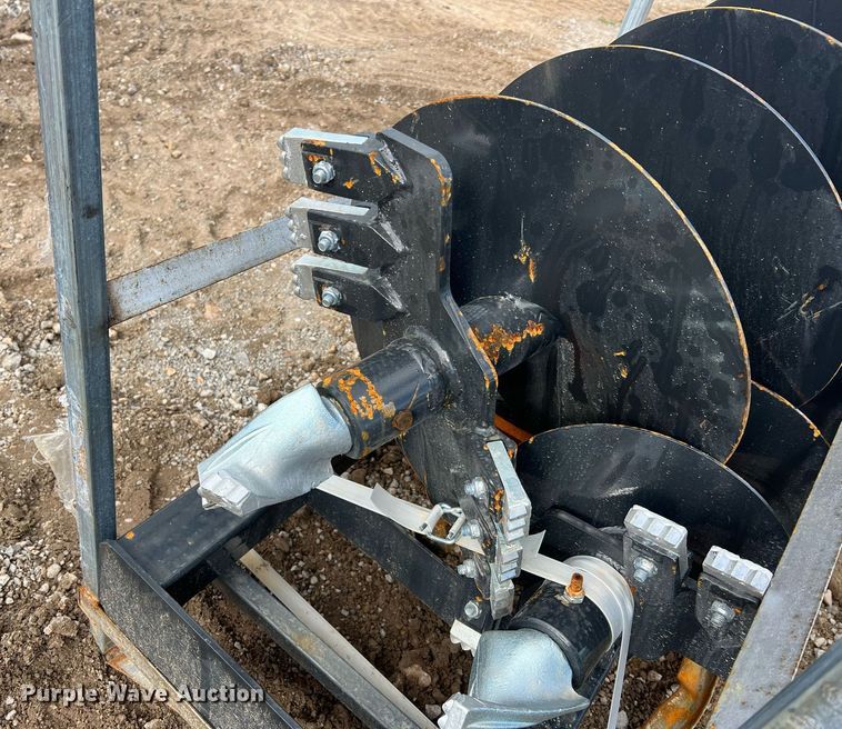 image for item NA9269 JCT Attachments  skid steer auger