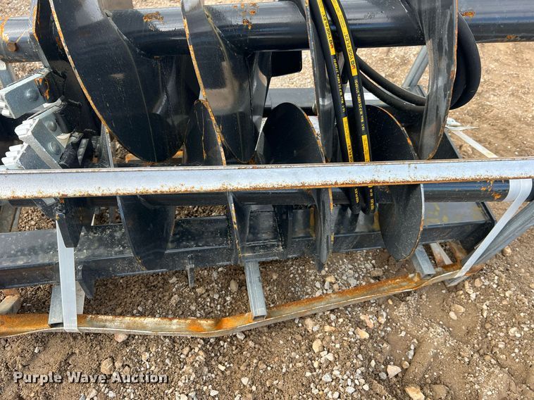 image for item NA9269 JCT Attachments  skid steer auger