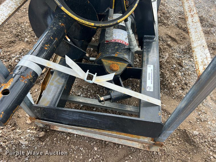 image for item NA9269 JCT Attachments  skid steer auger