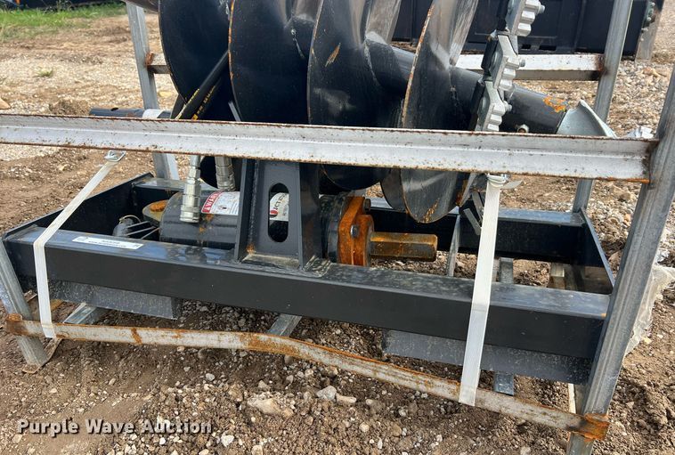 image for item NA9269 JCT Attachments  skid steer auger