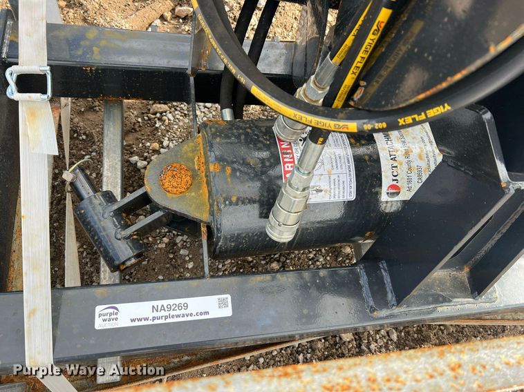 image for item NA9269 JCT Attachments  skid steer auger