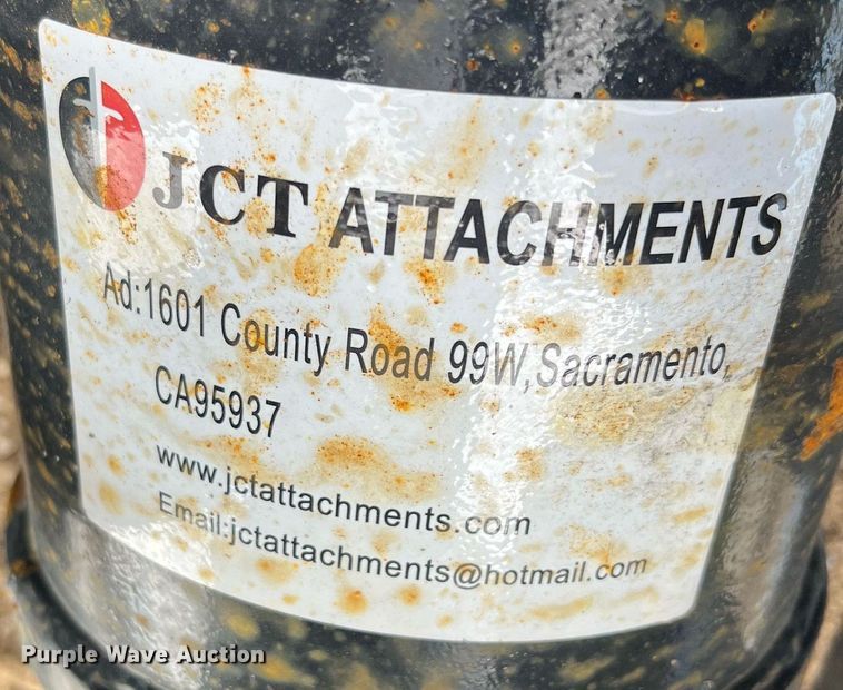 image for item NA9269 JCT Attachments  skid steer auger