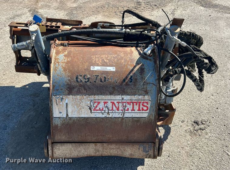 image for item NA9290 Zanetis skid steer cold planer
