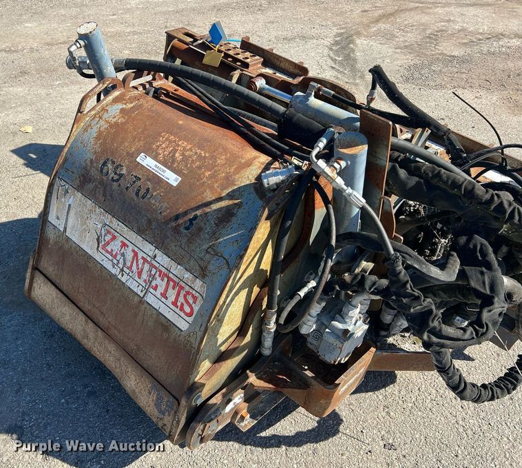 image for item NA9290 Zanetis skid steer cold planer
