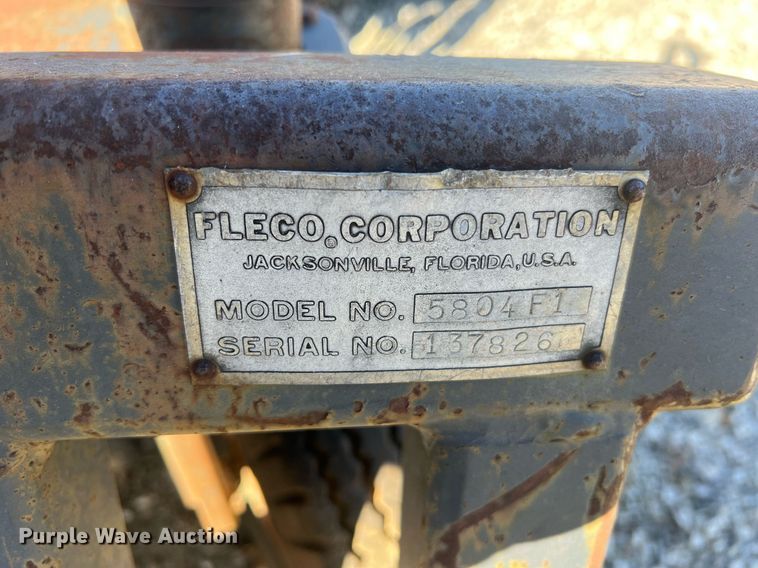 image for item NA9291 Fleco 5804F1 wheel loader broom 