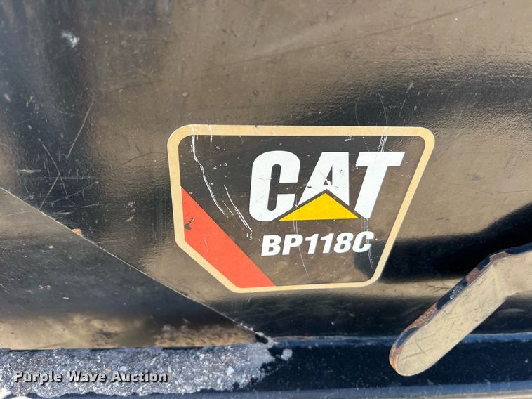 image for item NA9292 2014 Caterpillar BP118C skid steer broom